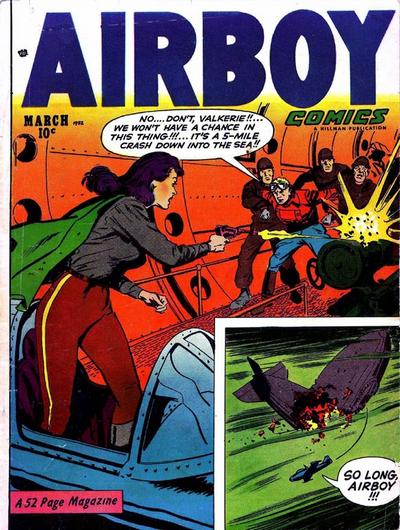 Cover for Airboy Comics (Hillman, 1945 series) #v9#2 [97]