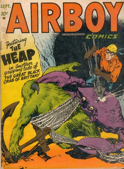 Cover for Airboy Comics (Hillman, 1945 series) #v9#8 [103]