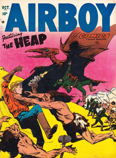 Cover for Airboy Comics (Hillman, 1945 series) #v9#9 [104]