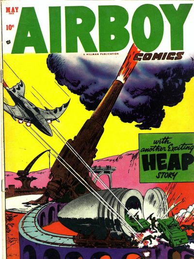 Cover for Airboy Comics (Hillman, 1945 series) #v10#4 [111]