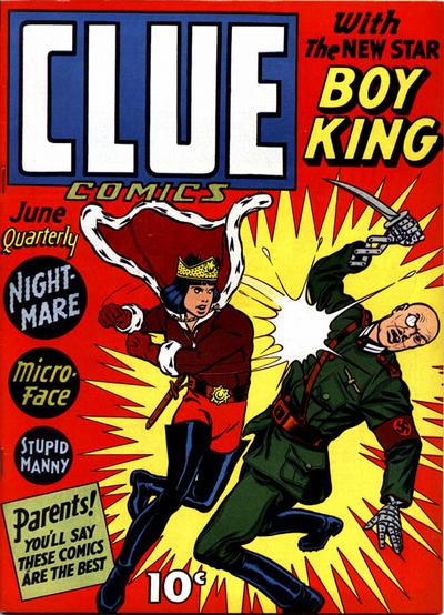 Cover for Clue Comics (Hillman, 1943 series) #v1#4 [4]