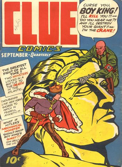 Cover for Clue Comics (Hillman, 1943 series) #v1#5 [5]