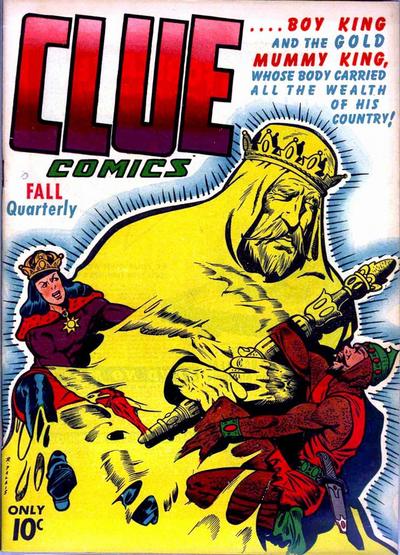 Cover for Clue Comics (Hillman, 1943 series) #v1#8 [8]