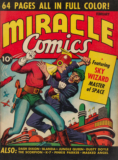 Cover for Miracle Comics (Hillman, 1940 series) #v1#1