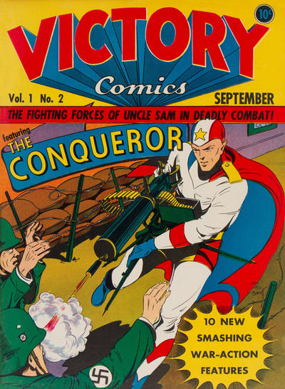 Cover for Victory Comics (Hillman, 1941 series) #v1#2