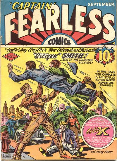Cover for Captain Fearless Comics (Temerson / Helnit / Continental, 1941 series) #2
