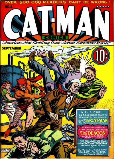 Cover for Cat-Man Comics (Temerson / Helnit / Continental, 1941 series) #v1#9 (4)