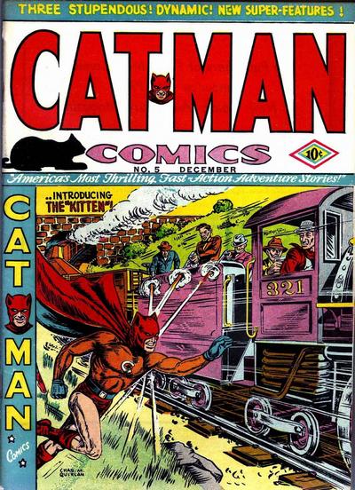 Cover for Cat-Man Comics (Temerson / Helnit / Continental, 1941 series) #v1#10 (5)