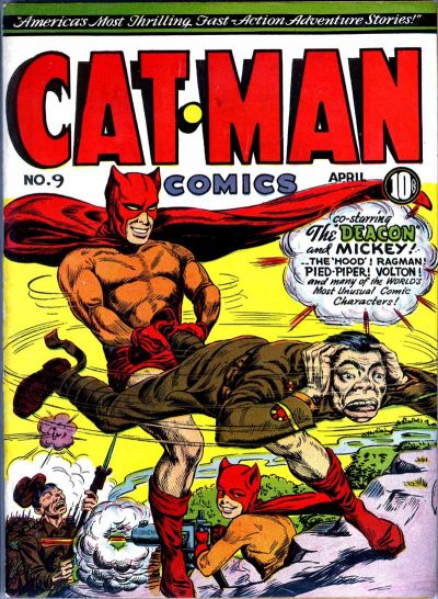 Cover for Cat-Man Comics (Holyoke, 1942 series) #v2#14 (9)