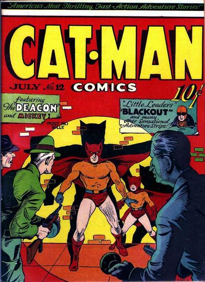 Cover for Cat-Man Comics (Holyoke, 1942 series) #v3#2 (12)