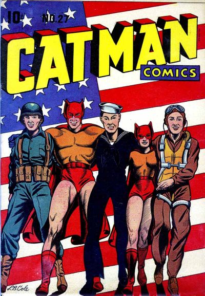 Cover for Cat-Man Comics (Temerson / Helnit / Continental, 1941 series) #27