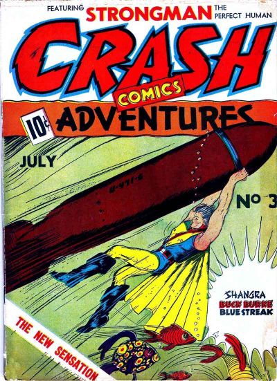 Cover for Crash Comics Adventures (Temerson / Helnit / Continental, 1940 series) #3