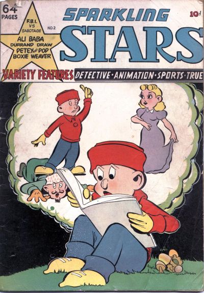 Cover for Sparkling Stars (Holyoke, 1944 series) #2