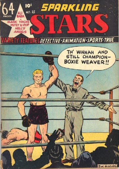 Cover for Sparkling Stars (Holyoke, 1944 series) #15