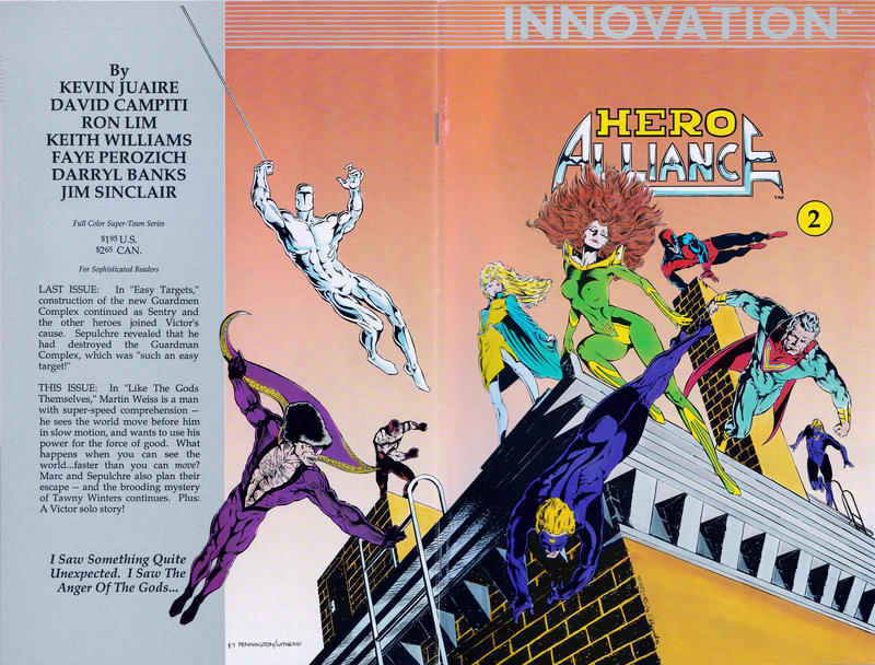 Cover for Hero Alliance (Innovation, 1989 series) #2