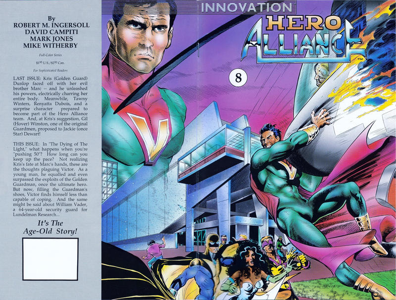 Cover for Hero Alliance (Innovation, 1989 series) #8