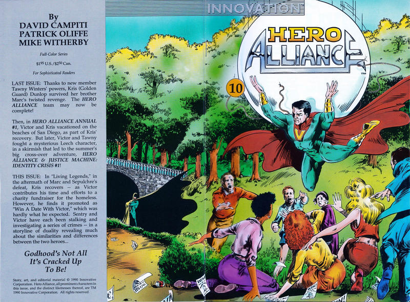 Cover for Hero Alliance (Innovation, 1989 series) #10