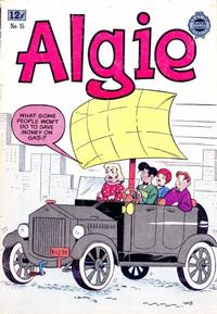 Cover Thumbnail for Algie (I. W. Publishing; Super Comics, 1964 series) #15