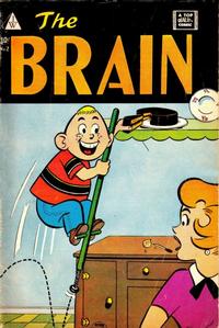 Cover for The Brain (I. W. Publishing; Super Comics, 1958 series) #2
