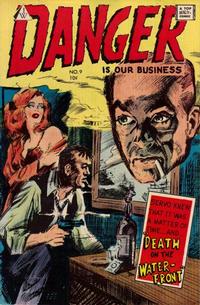 Cover Thumbnail for Danger Is Our Business (I. W. Publishing; Super Comics, 1958 series) #9