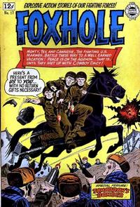 Cover for Foxhole (I. W. Publishing; Super Comics, 1963 series) #17