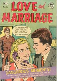 Cover Thumbnail for Love and Marriage (I. W. Publishing; Super Comics, 1958 series) #15