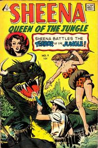 Cover Thumbnail for Sheena, Queen of the Jungle (I. W. Publishing; Super Comics, 1958 series) #9