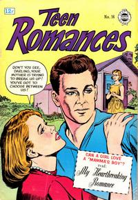 Cover Thumbnail for Teen Romances (I. W. Publishing; Super Comics, 1964 series) #16