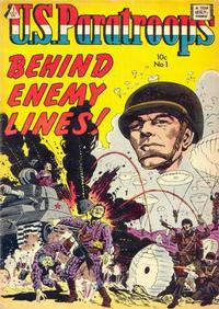 Cover Thumbnail for U.S. Paratroops (I. W. Publishing; Super Comics, 1958 series) #1