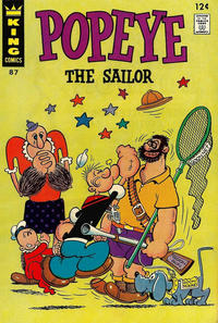 Cover Thumbnail for Popeye (King Features, 1966 series) #87
