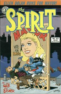 Cover Thumbnail for The Spirit (Kitchen Sink Press, 1983 series) #63