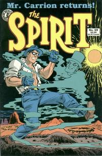 Cover Thumbnail for The Spirit (Kitchen Sink Press, 1983 series) #69