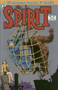 Cover Thumbnail for The Spirit (Kitchen Sink Press, 1983 series) #70
