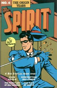Cover Thumbnail for Spirit: The Origin Years (Kitchen Sink Press, 1992 series) #6