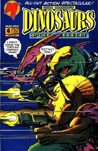 Cover Thumbnail for Dinosaurs for Hire (Malibu, 1993 series) #4