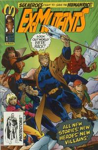 Cover Thumbnail for Ex-Mutants (Malibu, 1992 series) #1 [Direct]