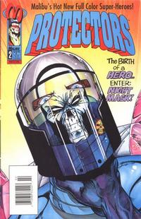Cover Thumbnail for Protectors (Malibu, 1992 series) #2 [Newsstand]