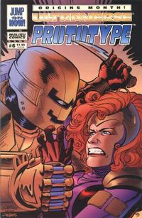 Cover for Prototype (Malibu, 1993 series) #6 [Direct]