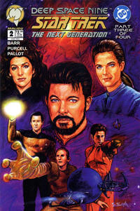 Cover Thumbnail for Star Trek: Deep Space Nine / Star Trek: The Next Generation (Malibu, 1994 series) #2