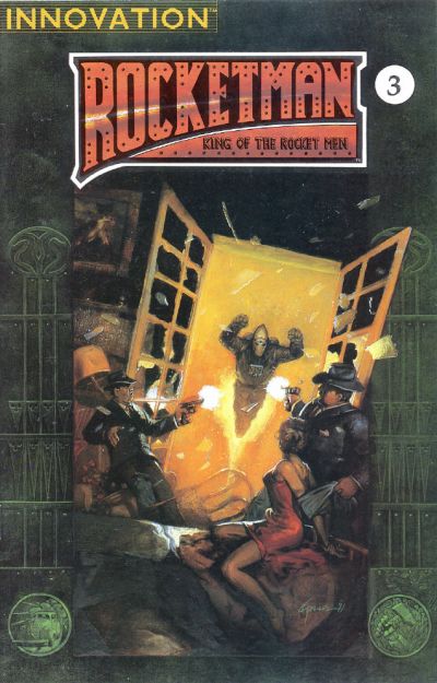 Cover for Rocket Man: King of the Rocket Men (Innovation, 1991 series) #3