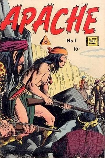 Cover for Apache (I. W. Publishing; Super Comics, 1958 series) #1