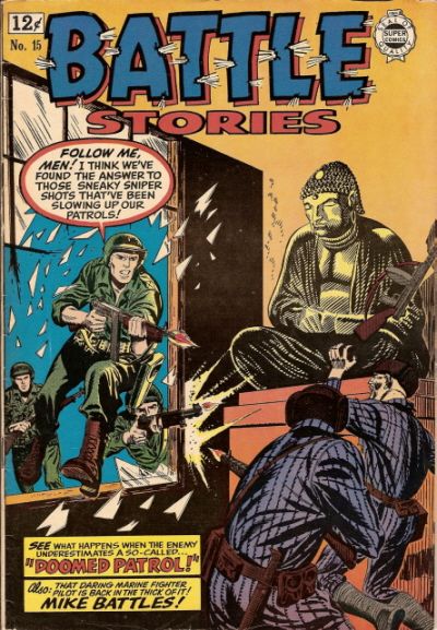 Cover for Battle Stories (I. W. Publishing; Super Comics, 1963 series) #15