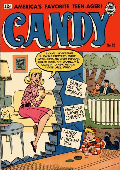 Cover for Candy (I. W. Publishing; Super Comics, 1963 series) #12