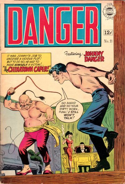 Cover for Danger (I. W. Publishing; Super Comics, 1963 series) #11