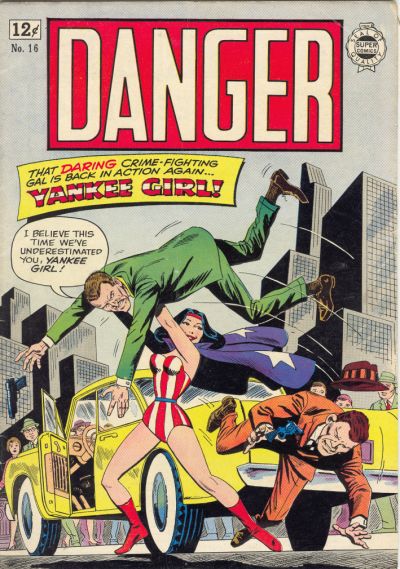 Cover for Danger (I. W. Publishing; Super Comics, 1963 series) #16