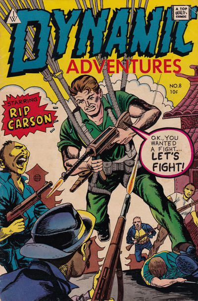 Cover for Dynamic Adventures (I. W. Publishing; Super Comics, 1958 series) #8