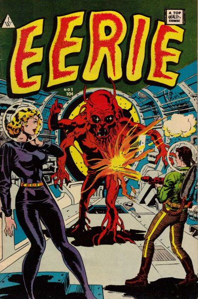Cover for Eerie (I. W. Publishing; Super Comics, 1958 series) #1