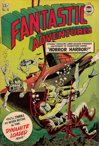 Cover for Fantastic Adventures (I. W. Publishing; Super Comics, 1963 series) #10
