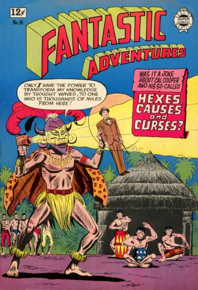 Cover for Fantastic Adventures (I. W. Publishing; Super Comics, 1963 series) #16