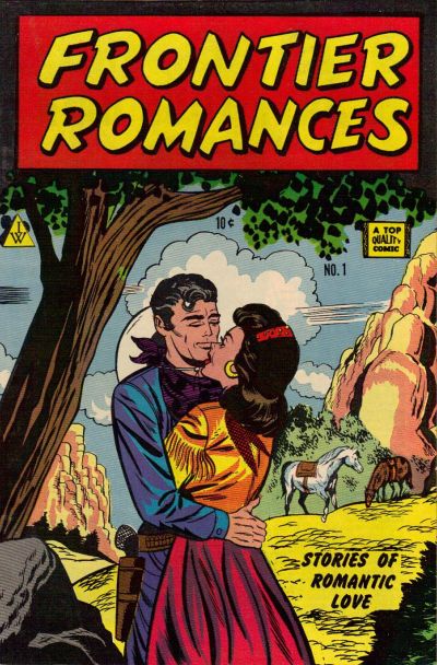 Cover for Frontier Romances (I. W. Publishing; Super Comics, 1958 series) #1